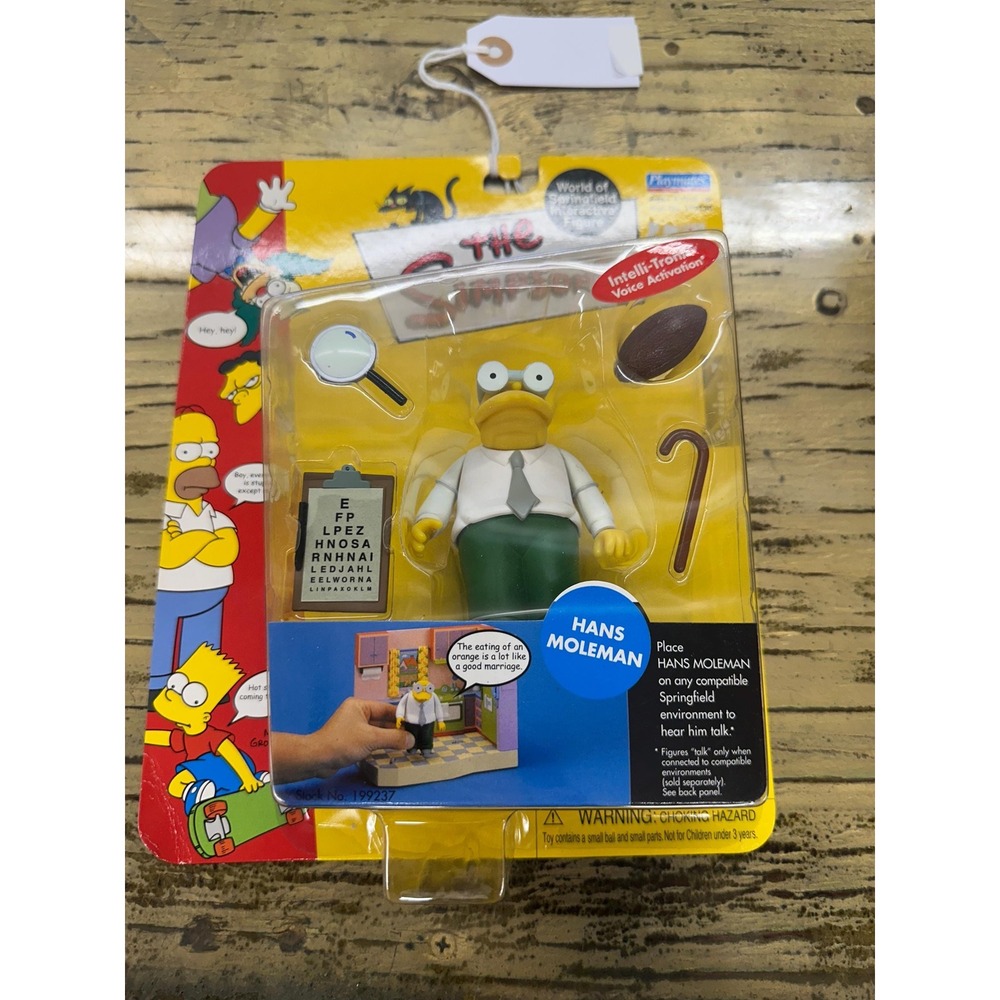 Vintage NOS Simpsons Hans Moleman figure